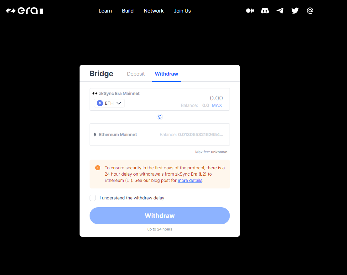 zkSync Era Bridge
